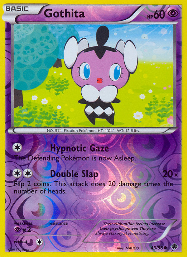 Emerging Powers Gothita #43/98 reverse holo